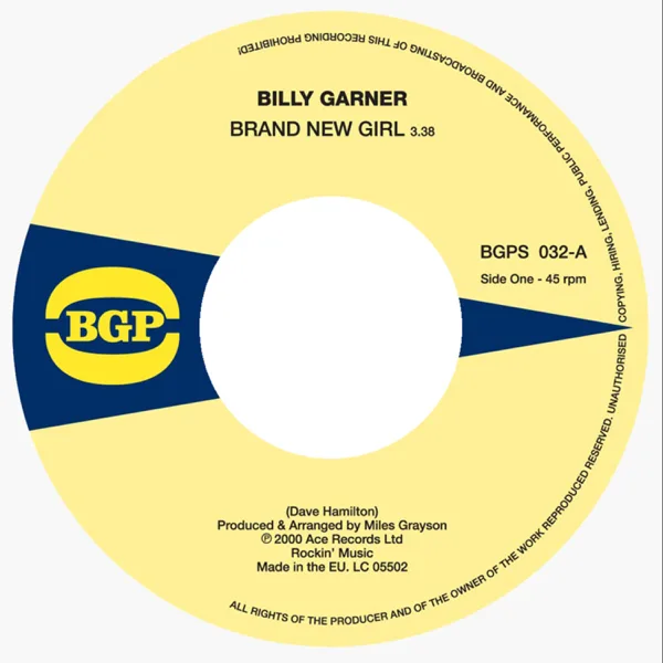 Brand New Girl — Billy Garner