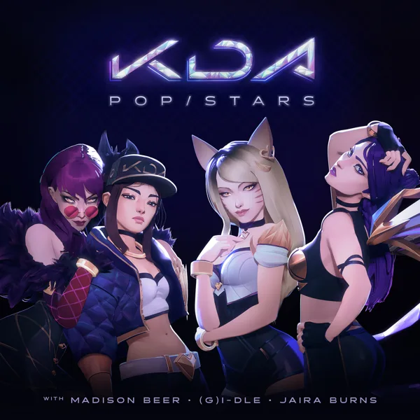 POP/STARS (feat. Jaira Burns) — K/DA, Madison Beer & i-dle
